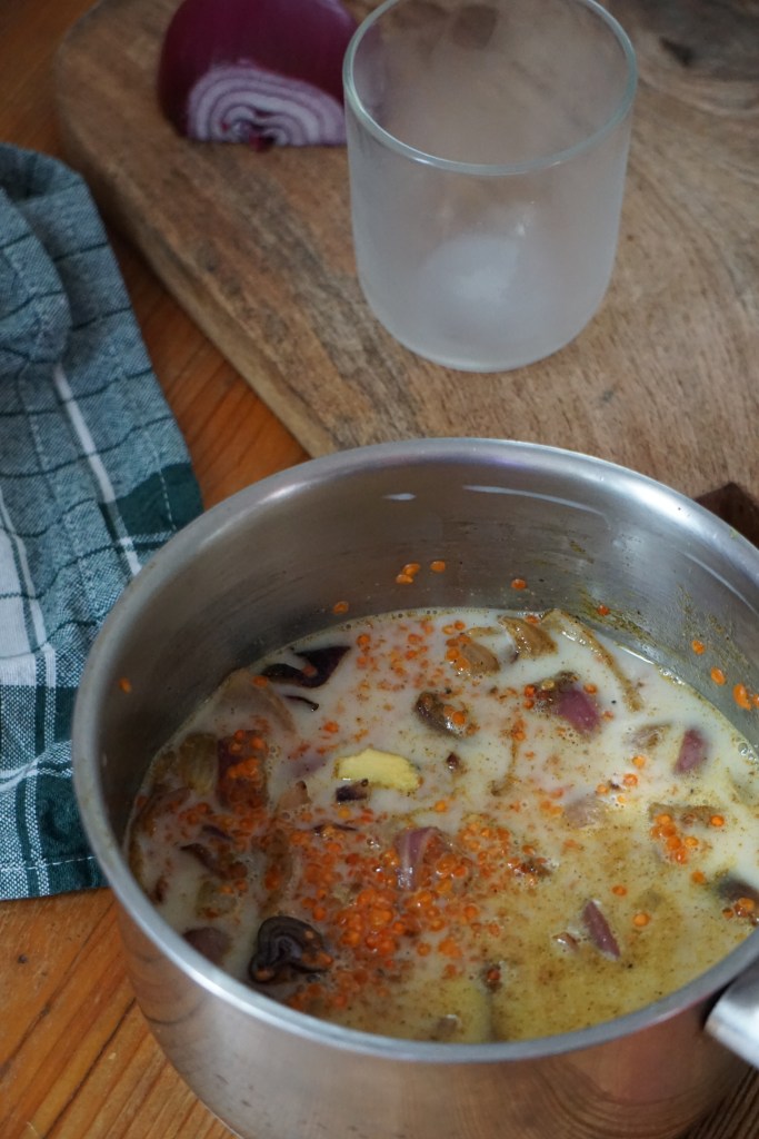 Soupe de Lentilles Corail Épicée