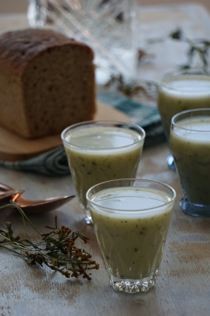 Velouté de Courgettes à l'Estragon Mexicain