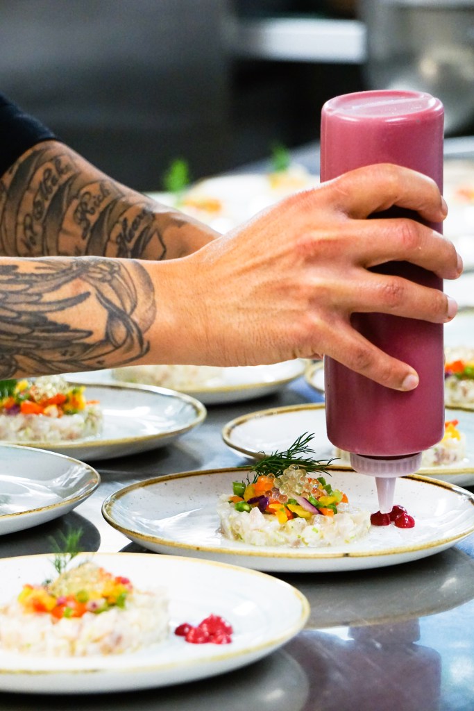 Photographe Roxane Guidez Paris Hotel Restaurant Ermitage Chef Kim Srinivasan.