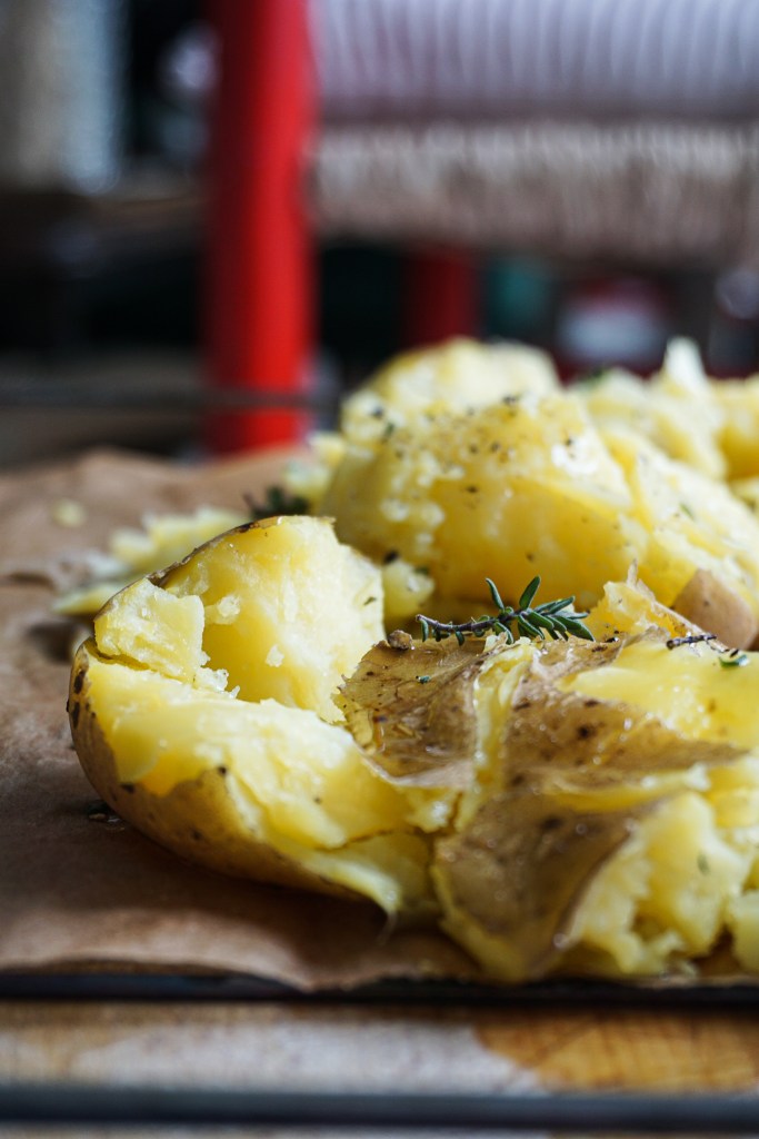 recette de crème végétale et pommes de terre