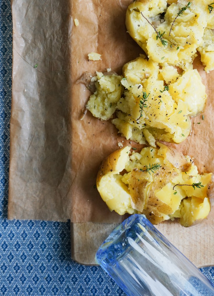 recette de crème végétale et pommes de terre