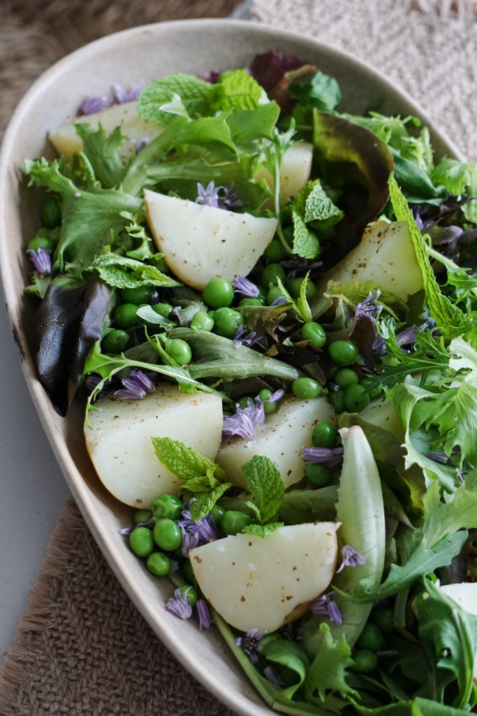 Salade Gourmande de Pommes de Terre et Petits Pois
