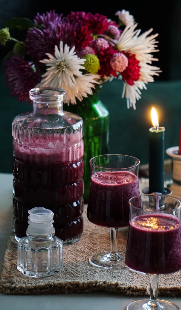 Recette de Jus Maison : Raisins, Gingembre et Verveine