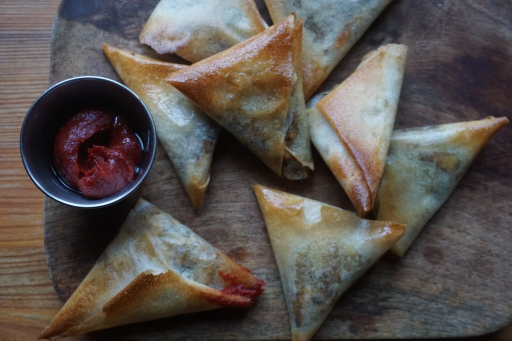 Recette Samoussa Anti-Gaspi aux Feuilles de Chou-Fleur