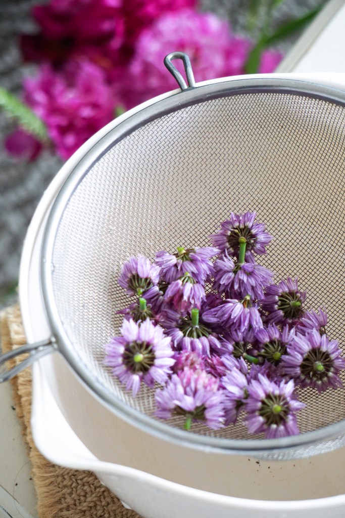 recette de vinaigre de ciboulette