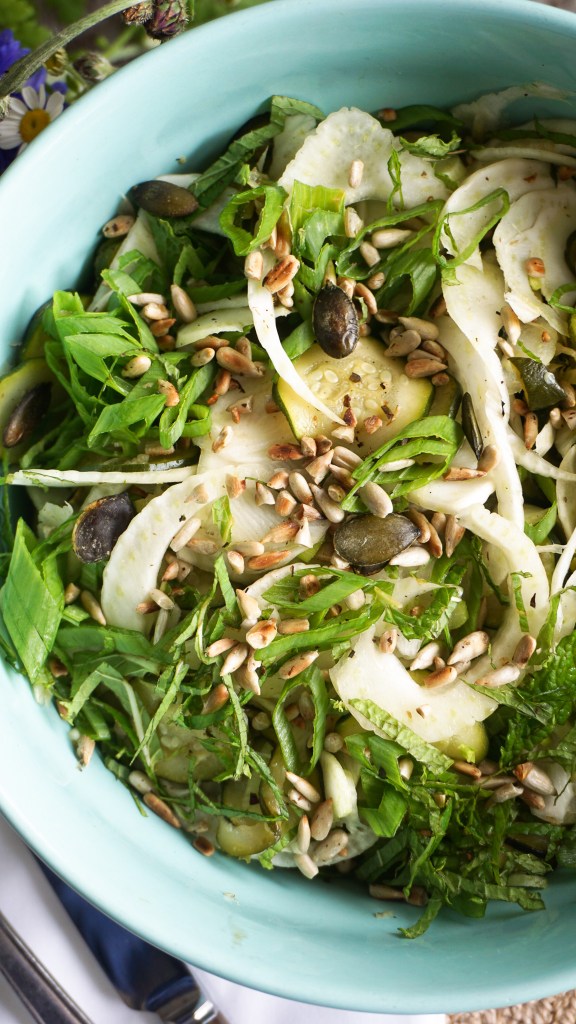 recette de salade végétale au fenouil