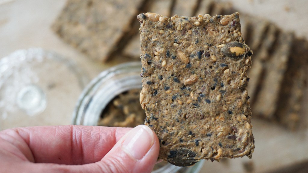 Recette de crackers sans gluten à la farine de sarrasin