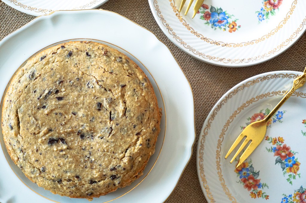recette de gâteau sans farine, sans gluten, haricots blancs