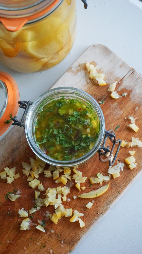 Sauce au Citron Confit pour Accompagnement