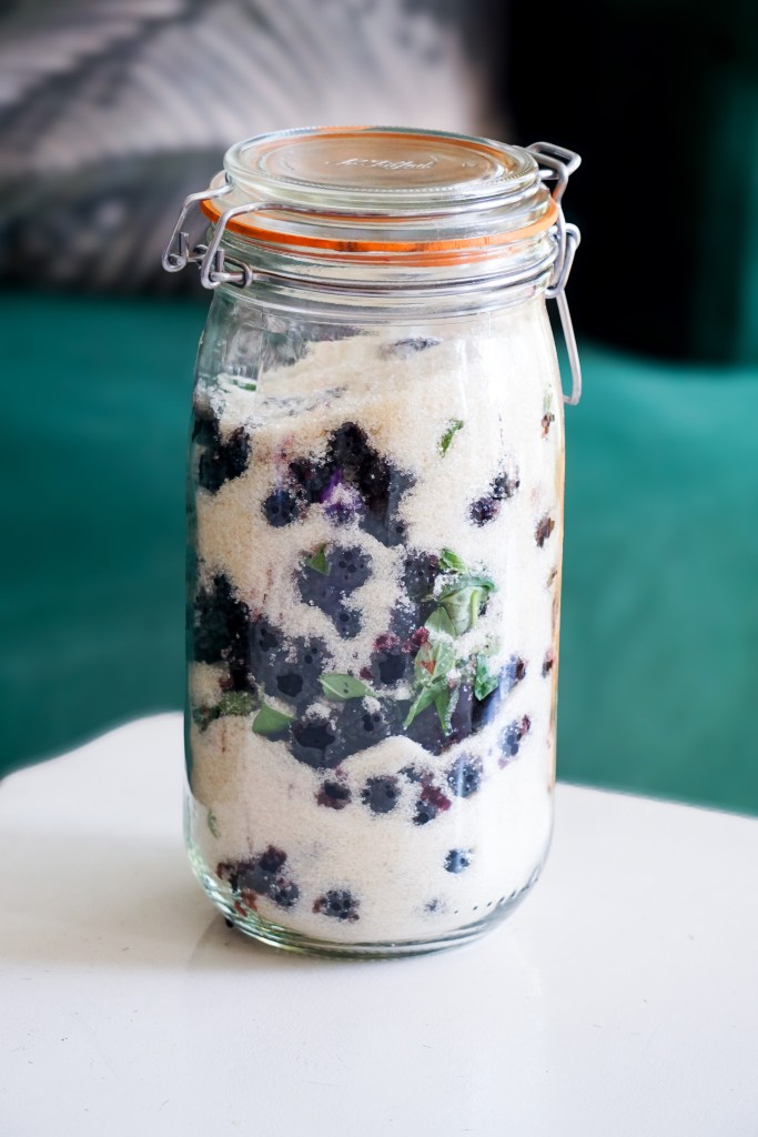 Recette Sirop Koso Mûres et Basilic